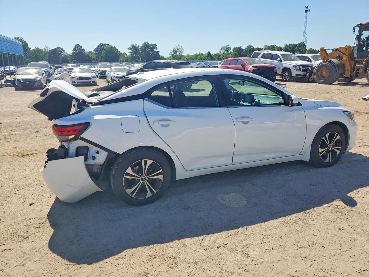 2022 Nissan Sentra VIN 3N1AB8CVXNY205944 COPART salvage auction — Rear End, AL - CERT OF TITLE-SALVAGE TITLE, sold $2,600 on 2026-07-02 (photo 3)