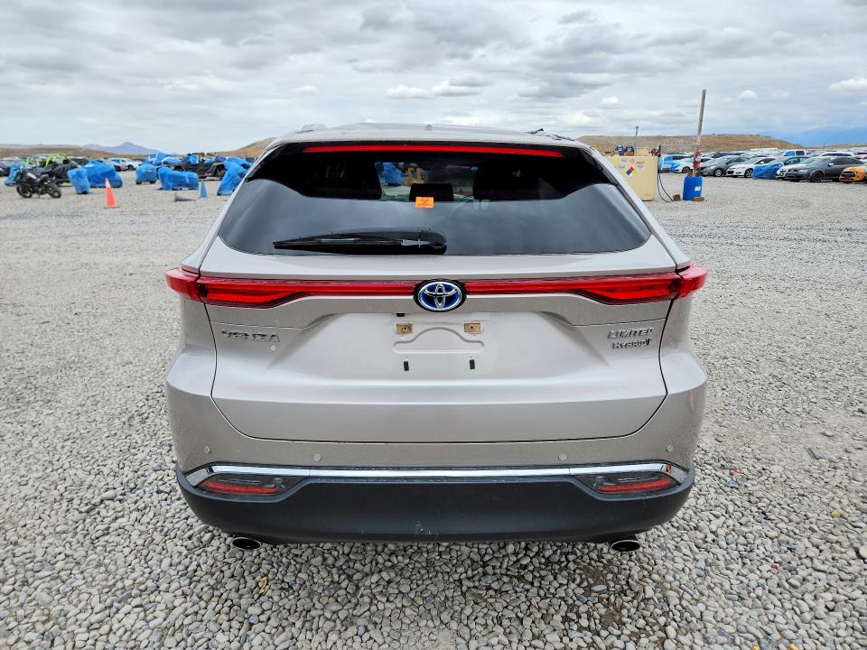 2022 Toyota Venza VIN JTEAAAAH2NJ099851 COPART salvage auction — ROLLOVER, Ut - Salvage Certificate, sold $2,600 on 2026-07-10 (photo 6)