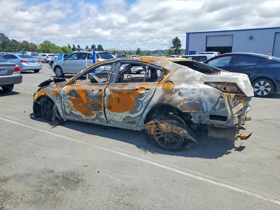 2009 Acura Tl VIN 19UUA86289A000455 COPART salvage auction — BURN, Ca - Non-Repairable Vehicle Cert, sold $10 on 2026-07-31 (photo 2)