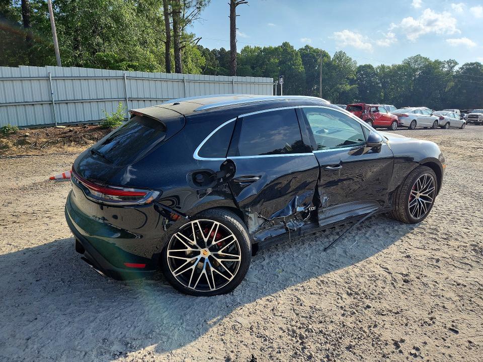 2025 Porsche Macan VIN WP1AG2A52SLB43599 COPART salvage auction — SIDE, NC - SALVAGE CERTIFICATE OF TITLE, sold $26,750 on 2026-07-06 (photo 3)