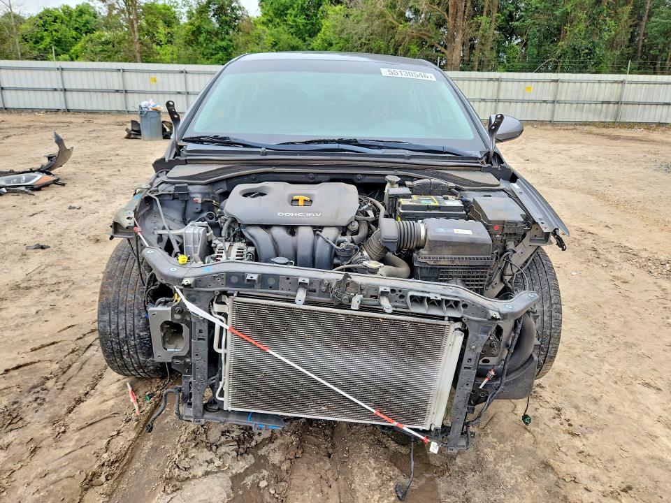 2018 Hyundai Elantra VIN KMHD84LF0JU511876 COPART salvage auction — FRONT END, Fl - Cert Of Title Slvg Rebuildable, sold $1,400 on 2026-07-10 (photo 5)
