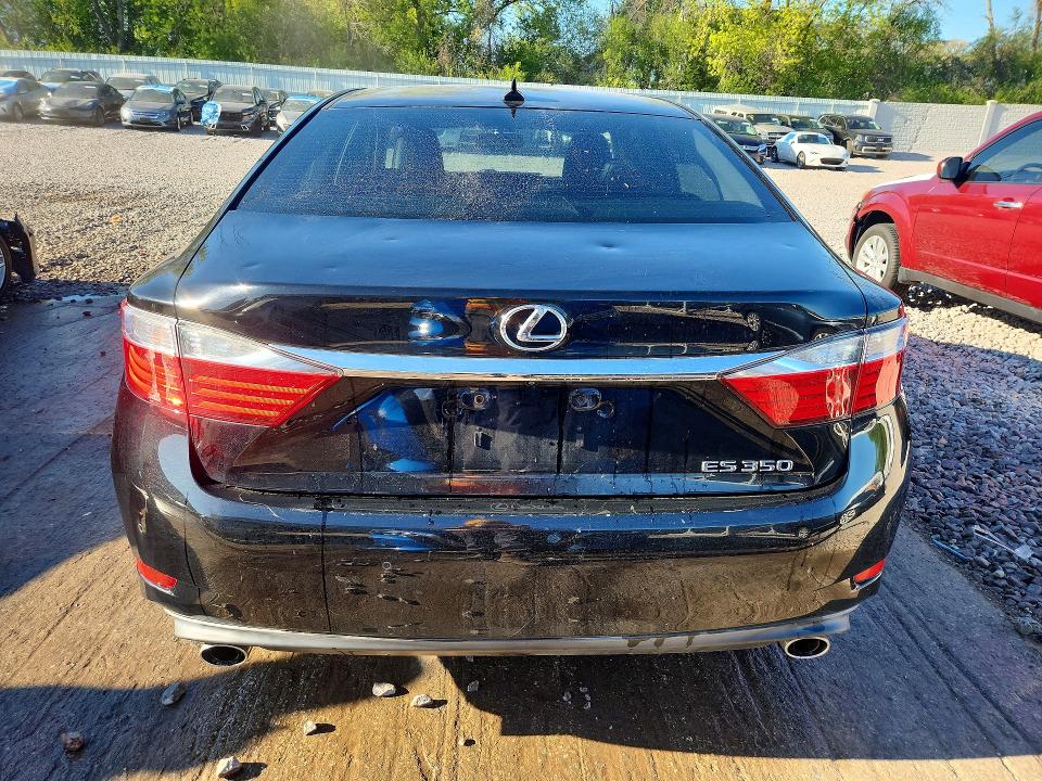 2013 Lexus ES VIN JTHBK1GG6D2071918 COPART salvage auction — HAIL, Wi - Junked Vehicle Bill Of Sale, sold $2,550 on 2026-07-20 (photo 6)