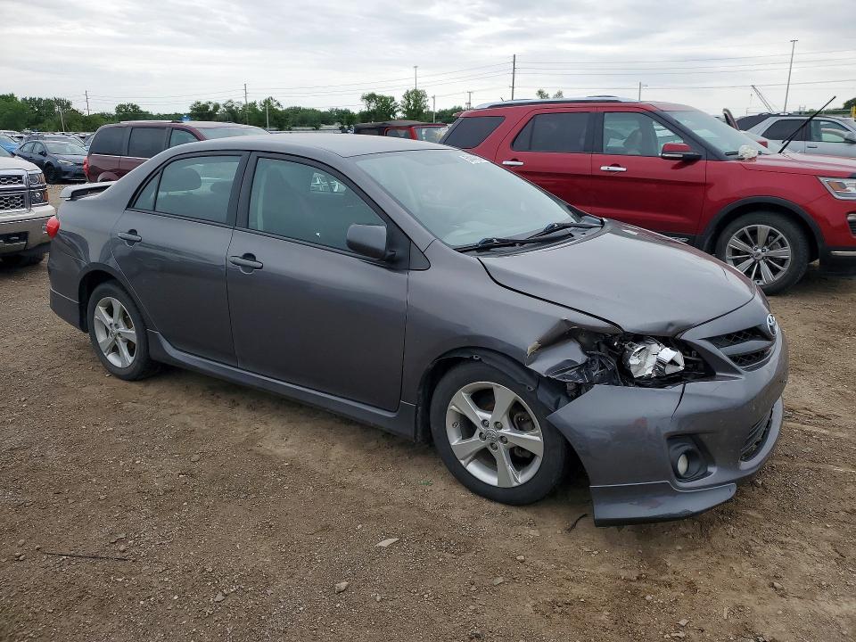 2012 Toyota Corolla VIN 5YFBU4EE8CP073913 COPART salvage auction — FRONT END, Ia - Cert Of Title-Salvage Title, sold $2,250 on 2026-07-10 (photo 4)