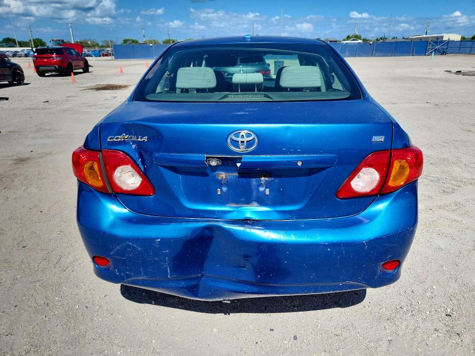2010 Toyota Corolla VIN JTDBU4EE0A9116269 COPART salvage auction — FRONT END, Fl - Cert Of Title Slvg Rebuildable, sold $1,300 on 2026-07-13 (photo 6)