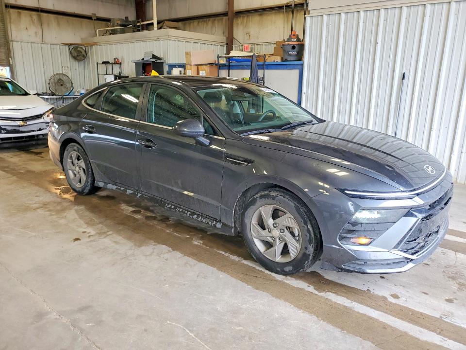 2025 Hyundai Sonata VIN KMHL24JA9SA431290 COPART salvage auction — HAIL, Ar - Cert Of Title-Salvage, sold $60 on 2026-07-27 (photo 4)