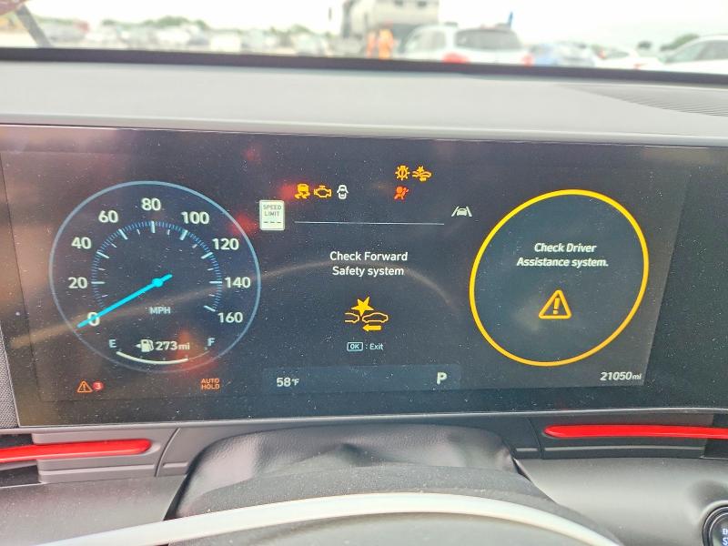 2024 Hyundai VIN KM8HA3A3XRU095419 COPART salvage auction — FRONT END, Tx - Salvage Vehicle Title, sold $5,600 on 2026-07-09 (photo 9)