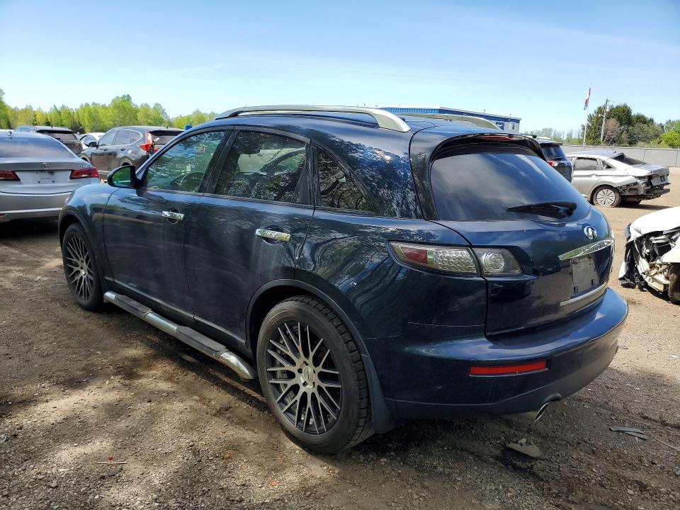 2005 Infiniti Fx45 VIN JNRBS08W85X400298 COPART salvage auction — UNDERCARRIAGE, ON - PERMIT NO BRAND - UNFIT, sold $400 on 2026-07-14 (photo 2)