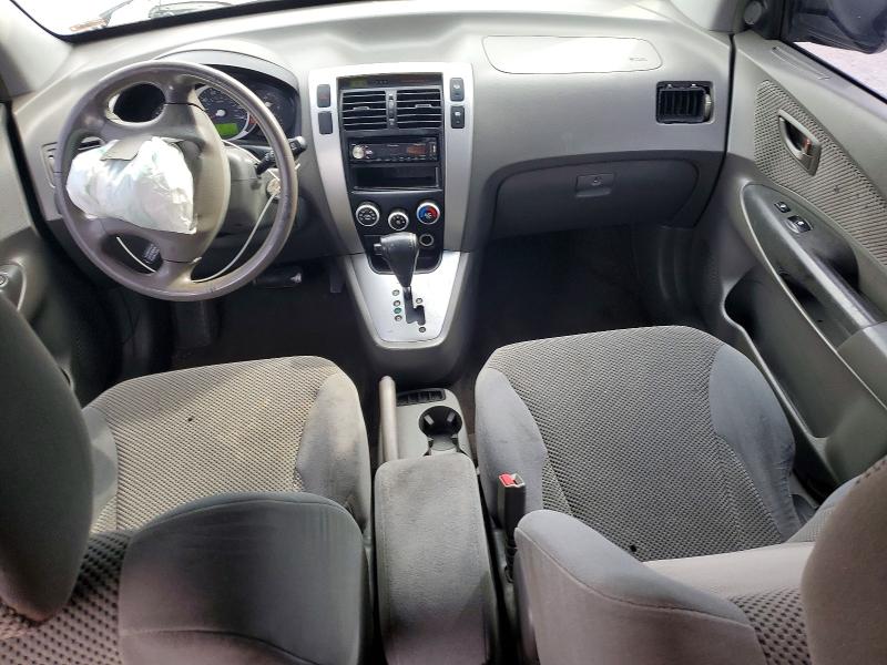 2007 Hyundai Tucson VIN KM8JN12D87U569141 COPART salvage auction — FRONT END, Ia - Cert Of Title-Salvage Title, sold $80 on 2026-07-17 (photo 8)