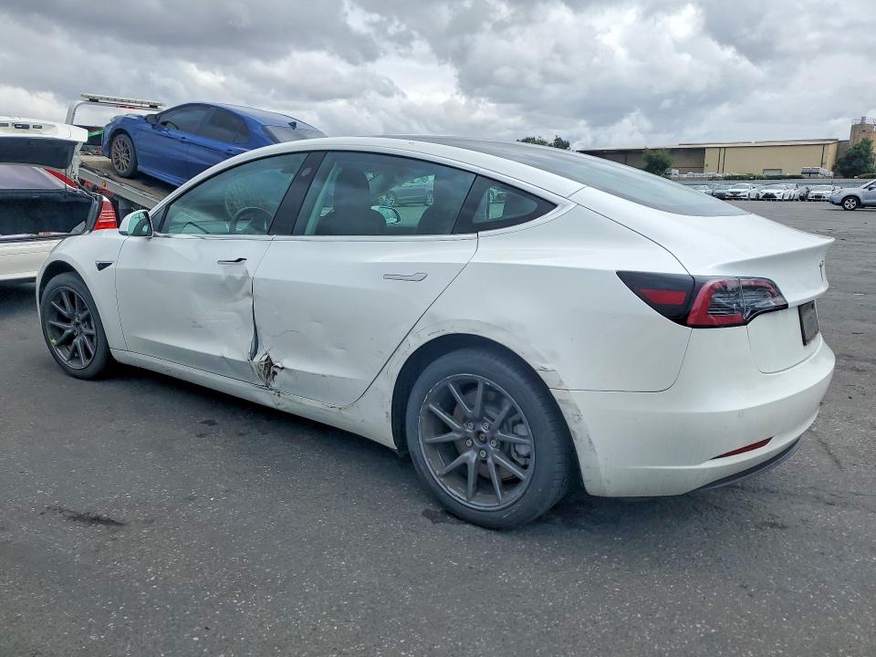2020 Tesla Model 3 VIN 5YJ3E1EB9LF650112 COPART salvage auction — SIDE, Ca - Salvage Certificate, sold $9,600 on 2026-07-07 (photo 2)
