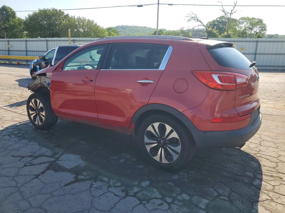 2013 Kia Sportage VIN KNDPC3A62D7471381 COPART salvage auction — FRONT END, Tn - Salvage Certificate, sold $1,400 on 2026-07-08 (photo 2)