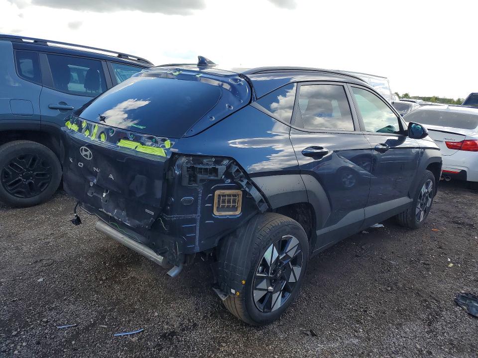 2025 Hyundai Kona VIN KM8HBCAB2SU263547 COPART salvage auction — FRONT END, Il - Salvage Certificate, sold $6,400 on 2026-07-02 (photo 3)