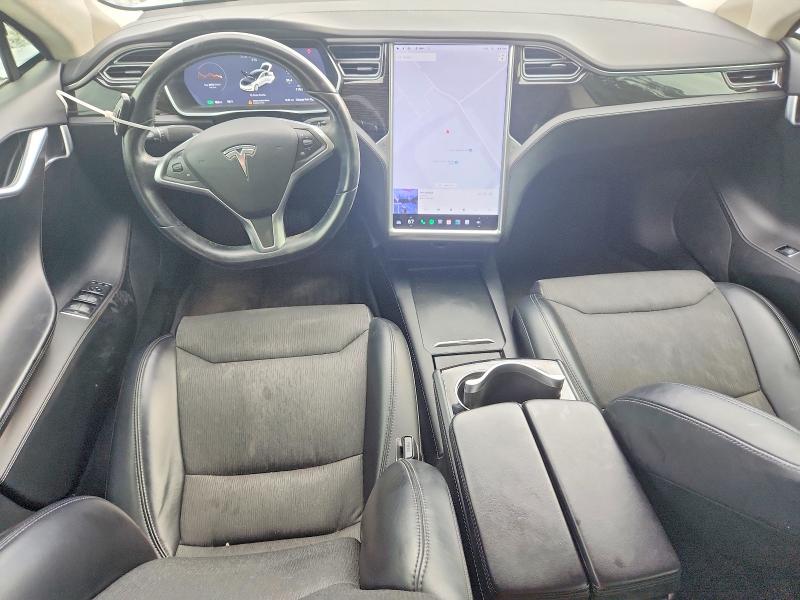 2017 Tesla Model s VIN 5YJSA1E17HF185643 COPART salvage auction — FRONT END, Ga - Cert Of Title-Salvage, sold $1,900 on 2026-07-23 (photo 8)