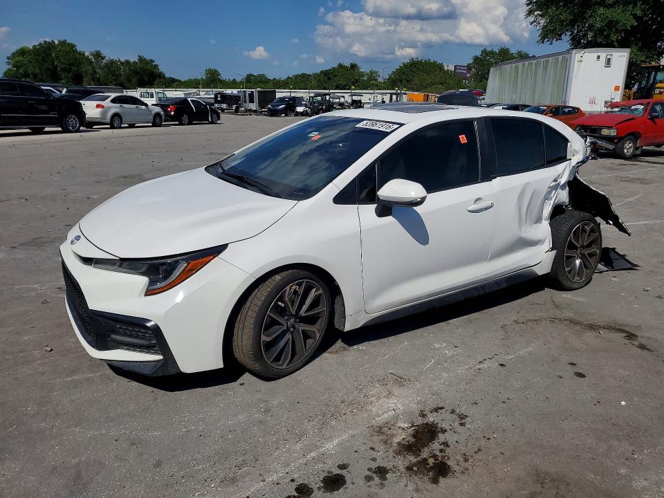 2020 Toyota VIN JTDP4RCE0LJ011206 COPART salvage auction — REAR END, FL - CERTIFICATE OF DESTRUCTION, sold $4,200 on 2026-07-23 (photo 1)