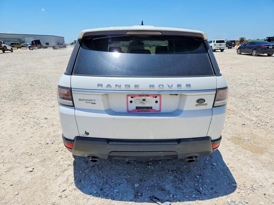 2016 Land rover RANGE ROVER VIN SALWR2VF4GA560335 COPART salvage auction — NORMAL WEAR, Tx - Certificate Of Title, sold $6,500 on 2026-07-27 (photo 6)