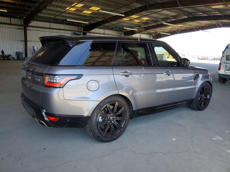 2021 Land rover RANGE ROVER VIN SALWR2SU5MA785815 COPART salvage auction — REAR END, Ca - Salvage Certificate, sold $25,000 on 2026-07-16 (photo 3)