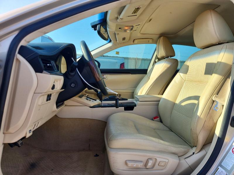 2013 Lexus ES VIN JTHBK1GG8D2028309 COPART salvage auction — FRONT END, Tx - Salvage Vehicle Title, sold $2,200 on 2026-07-10 (photo 7)