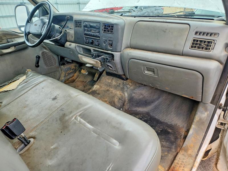 2003 Ford F250 VIN 1FTNF20L83EA89575 COPART salvage auction — FRONT END, Al - Cert Of Title-Salvage Title, sold $225 on 2026-07-09 (photo 8)