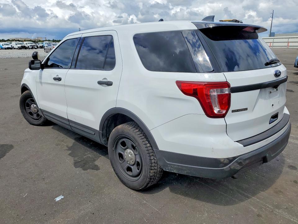 2018 Ford Police VIN 1FM5K8AR5JGA83764 COPART salvage auction — FRONT END, Fl - Cert Of Title-Police Slvg Rbld, sold $2,300 on 2026-07-16 (photo 2)