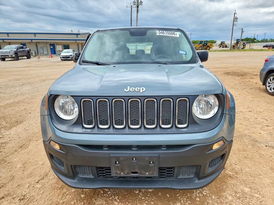 2017 Jeep VIN ZACCJBAB7HPG02566 COPART salvage auction — SIDE, Tx - Salvage Vehicle Title, sold $2,150 on 2026-08-06 (photo 5)