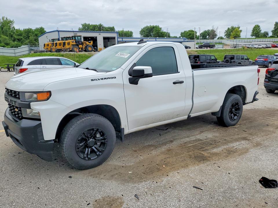 2021 Chevrolet Silverado 1500 VIN 3GCNWAEK9MG318334 — COPART salvage auction photo