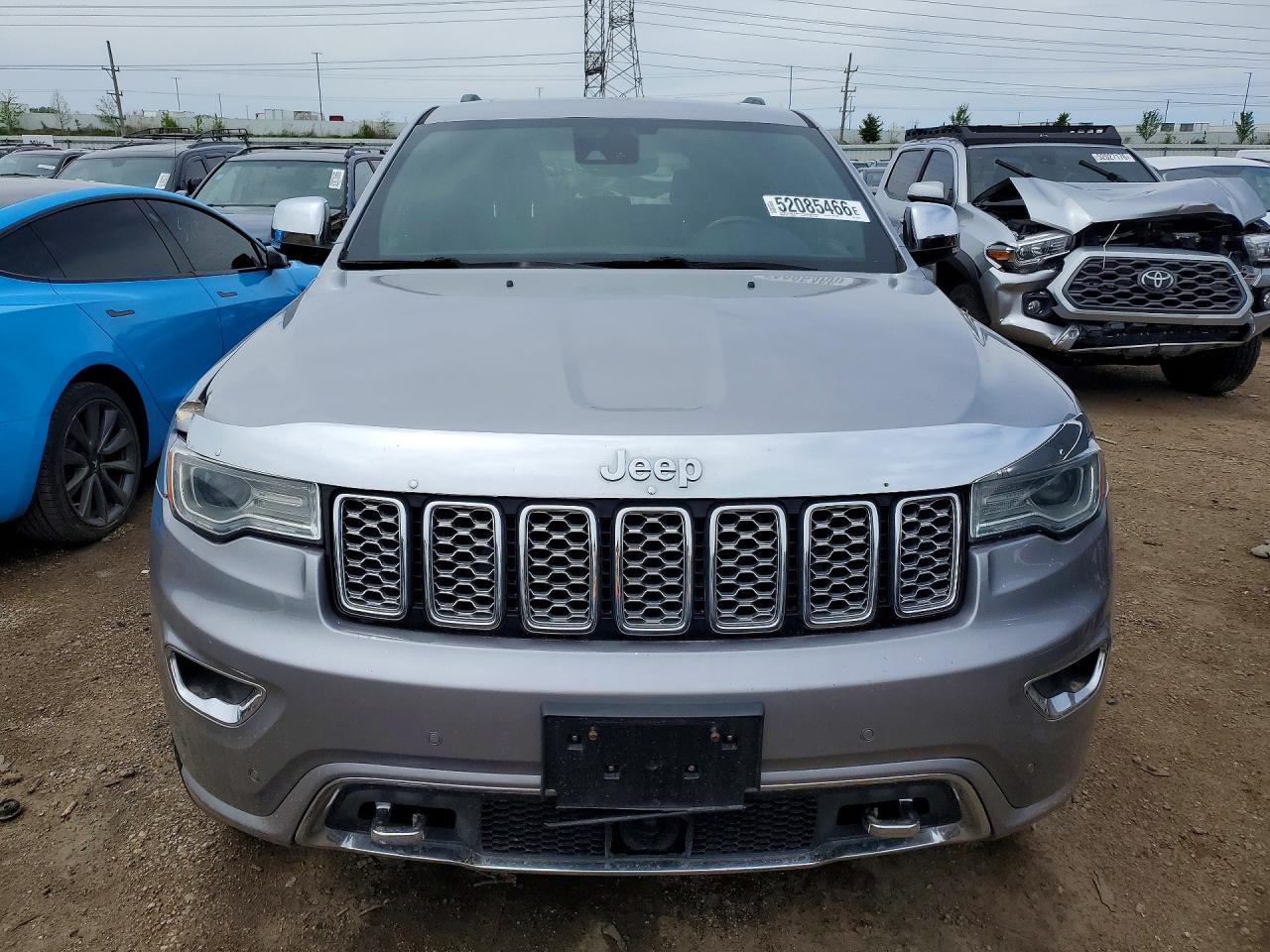 2018 Jeep Grand Cherokee VIN 1C4RJFCG2JC247682 COPART salvage auction — Rear End, WV - SALVAGE CERTIFICATE, sold $6,900 on 2026-06-25 (photo 5)