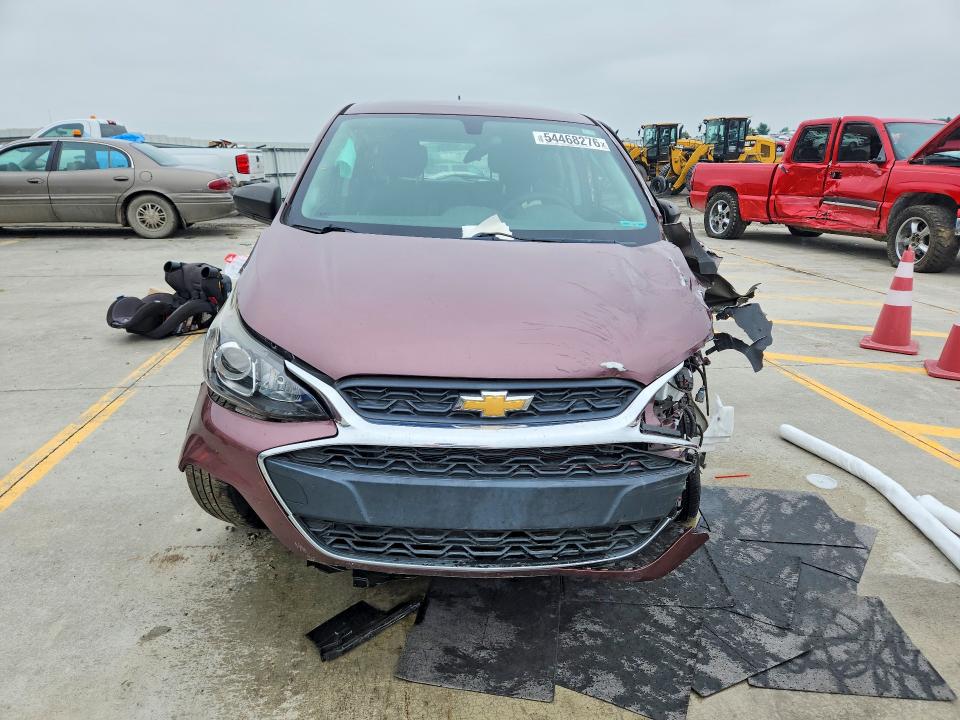 2021 Chevrolet Spark VIN KL8CB6SA8MC714875 COPART salvage auction — FRONT END, IN - CERT OF TITLE-SALVAGE TITLE, sold $400 on 2026-07-09 (photo 5)