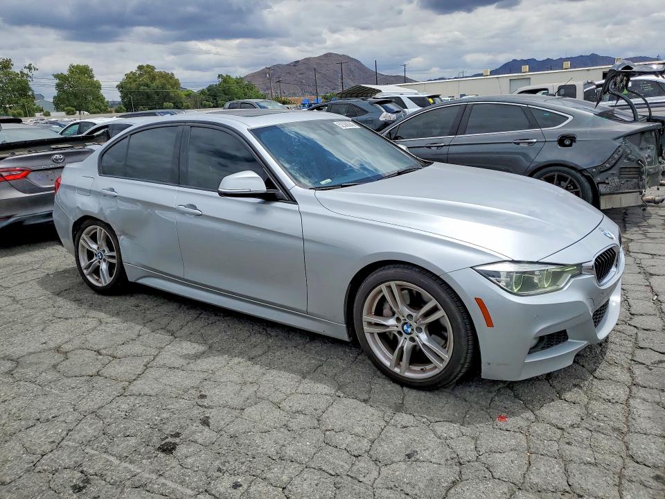 2016 BMW 3er VIN WBA8E9G57GNT42985 COPART salvage auction — SIDE, Ca - Salvage Certificate, sold $3,250 on 2026-07-16 (photo 4)