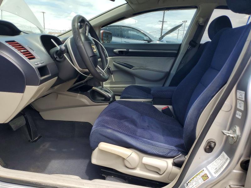 2008 Honda Civic VIN JHMFA36268S002741 COPART salvage auction — FRONT END, CA - SALVAGE CERTIFICATE, sold $225 on 2026-07-27 (photo 7)