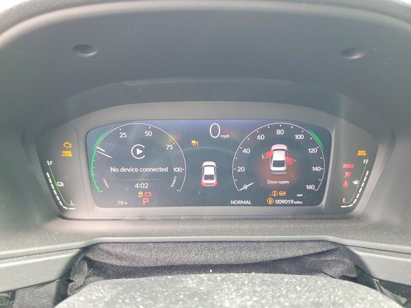 2025 Honda Accord VIN 1HGCY2F84SA001990 COPART salvage auction — SIDE, Md - Cert Of Salvage > 75% Damage, sold $14,900 on 2026-07-28 (photo 9)