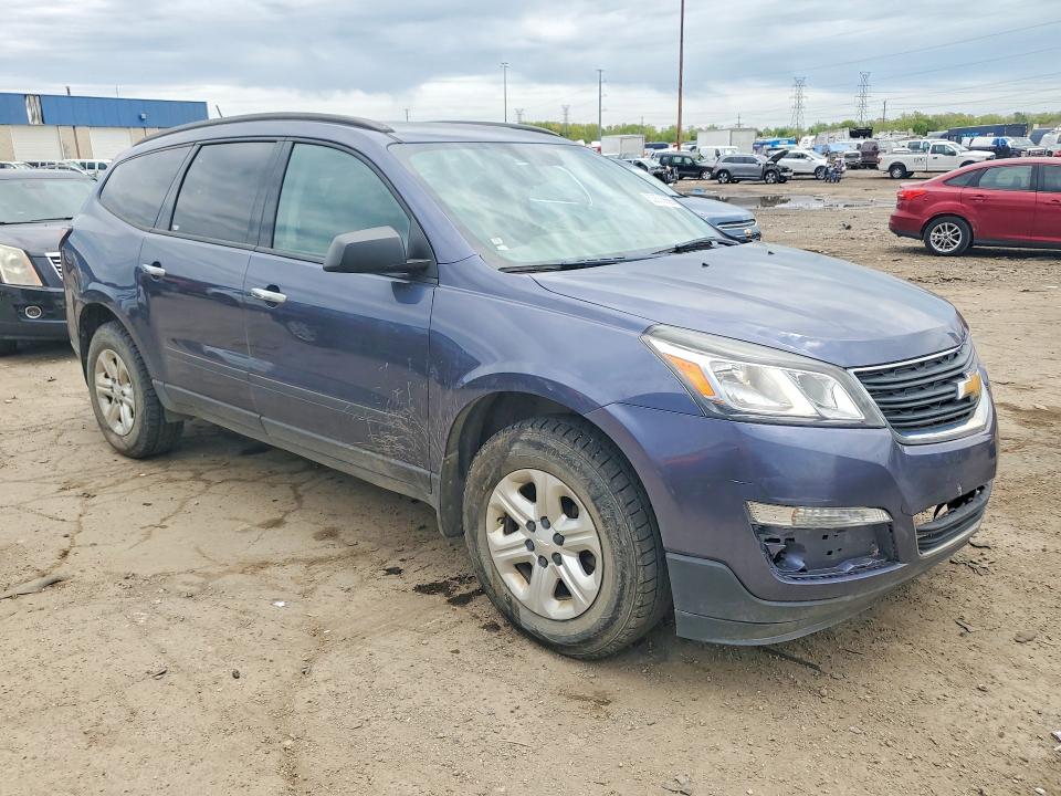 2013 Chevrolet Traverse VIN 1GNKRFED5DJ102494 COPART salvage auction — FRONT END, Mi - Dealer Only Clean Title (P), sold $500 on 2026-07-02 (photo 4)