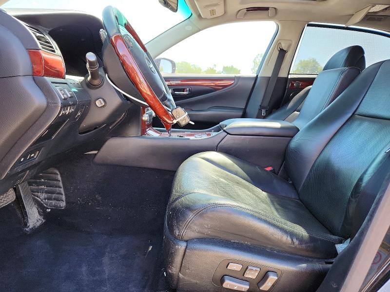 2010 Lexus Ls VIN JTHDU1EF5A5012480 COPART salvage auction — FRONT END, IL - SALVAGE CERTIFICATE, sold $650 on 2026-07-31 (photo 7)