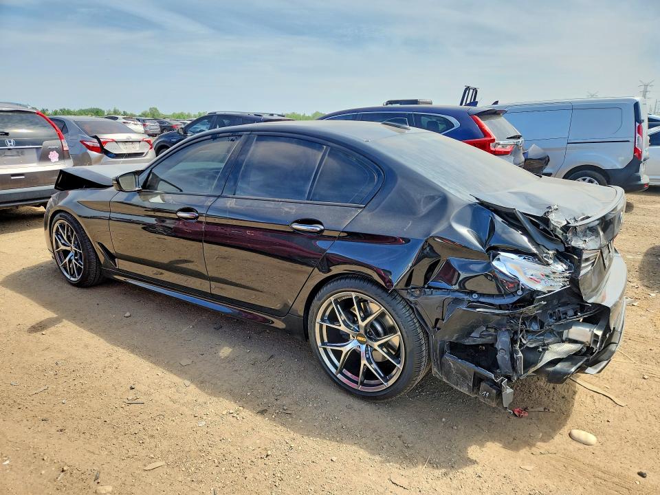 2018 BMW M5 VIN WBAJB9C58JB035446 COPART salvage auction — FRONT END, Il - Salvage Certificate, sold $9,100 on 2026-08-04 (photo 2)