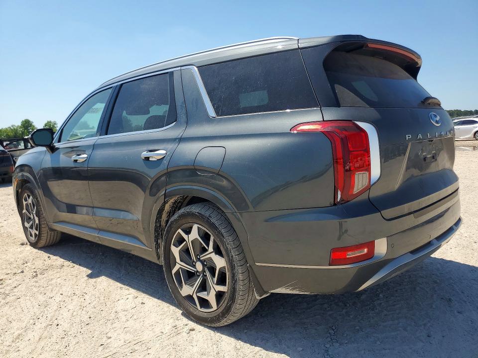 2022 Hyundai Palisade VIN KM8R74HE2NU445314 COPART salvage auction — VANDALISM, Tx - Certificate Of Title, sold $150 on 2026-07-28 (photo 2)