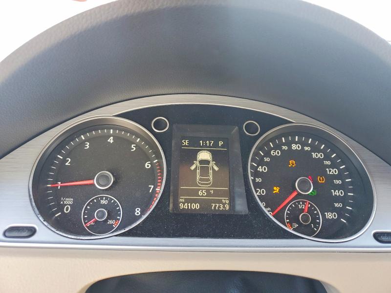 2013 Volkswagen VIN WVWBP7ANXDE519332 COPART salvage auction — SIDE, Nc - Salvage Certificate Of Title, sold $250 on 2026-07-28 (photo 9)