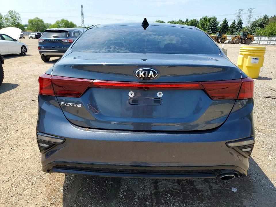2021 Kia Forte VIN 3KPF24AD3ME353469 COPART salvage auction — SIDE, Il - Salvage Certificate, sold $3,850 on 2026-07-09 (photo 6)