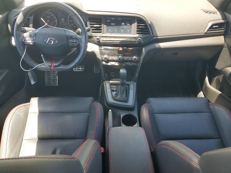 2020 Hyundai Elantra VIN KMHD04LB2LU056357 COPART salvage auction — SIDE, Nc - Salvage Certificate Of Title, sold $2,100 on 2026-07-27 (photo 8)