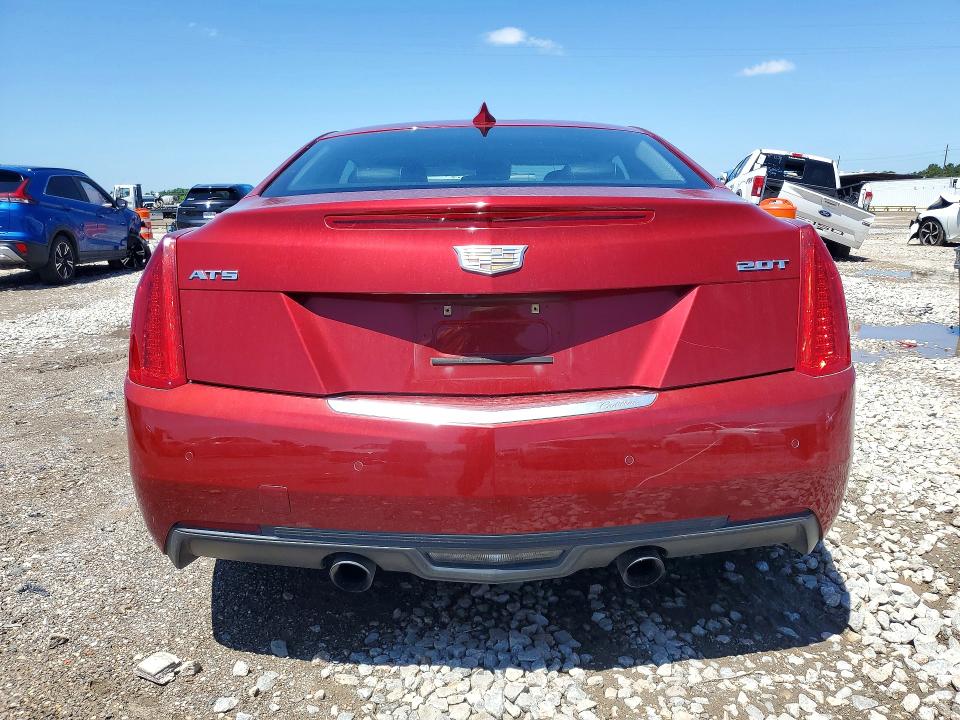 2016 Cadillac Ats VIN 1G6AE1RX6G0110771 COPART salvage auction — FRONT END, Tx - Salvage Vehicle Title, sold $2,250 on 2026-07-09 (photo 6)