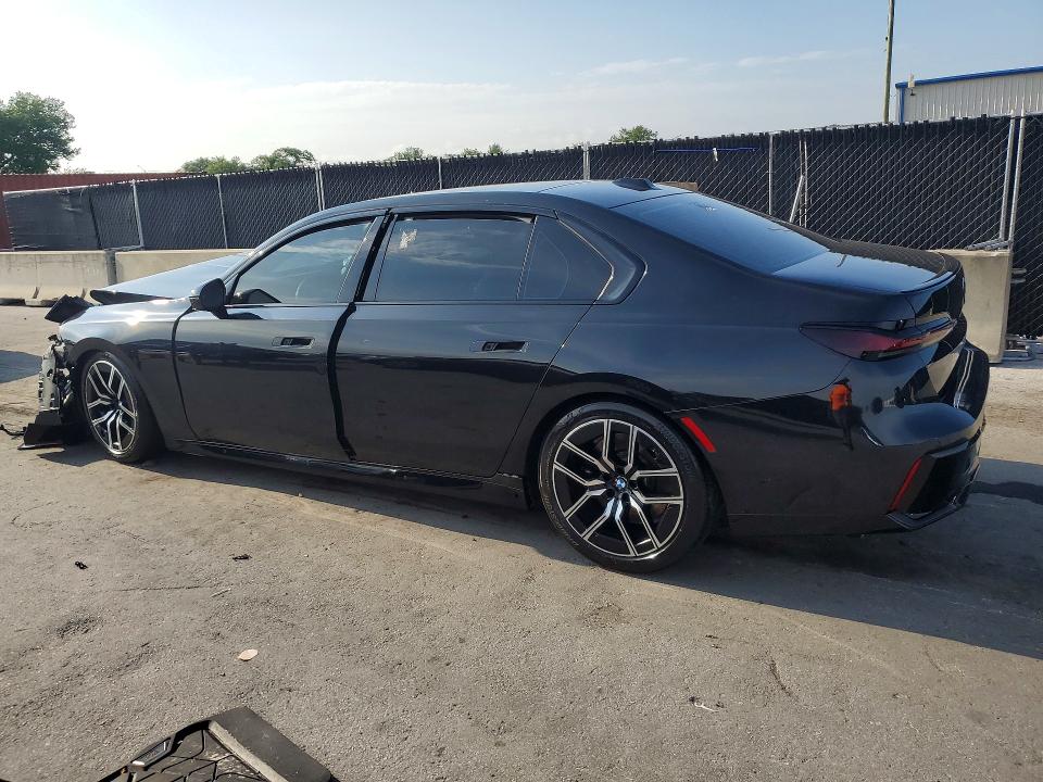 2023 BMW 7er VIN WBA23EH08PCM14277 COPART salvage auction — FRONT END, Fl - Certificate Of Destruction, sold $2,150 on 2026-07-28 (photo 2)