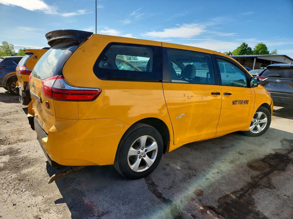 2017 Toyota VIN 5TDZK3DC9GS699501 COPART salvage auction — FRONT END, Ny - Certificate Of Title, sold $1,100 on 2026-07-07 (photo 3)