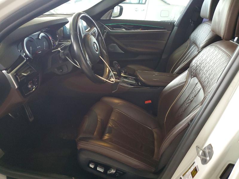 2018 BMW M5 VIN WBAJB9C59JB286847 COPART salvage auction — FRONT END, Ca - Salvage Certificate, sold $8,500 on 2026-07-09 (photo 7)