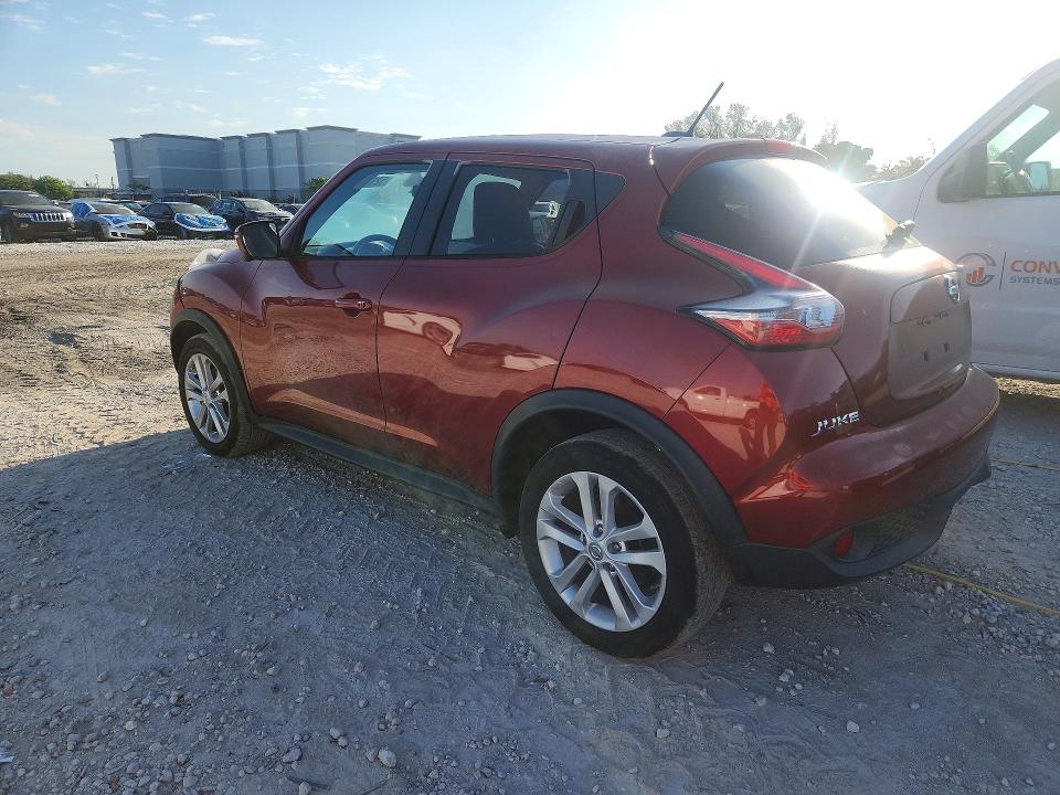 2015 Nissan Juke VIN JN8AF5MR6FT503374 COPART salvage auction — MINOR DENT/SCRATCHES, In - Certificate Of Title, sold $425 on 2026-07-24 (photo 2)