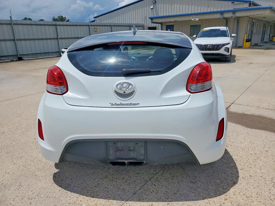 2016 Hyundai Veloster VIN KMHTC6AD7GU258748 COPART salvage auction — FRONT END, MS - CERTIFICATE OF TITLE (P), sold $425 on 2026-07-24 (photo 6)