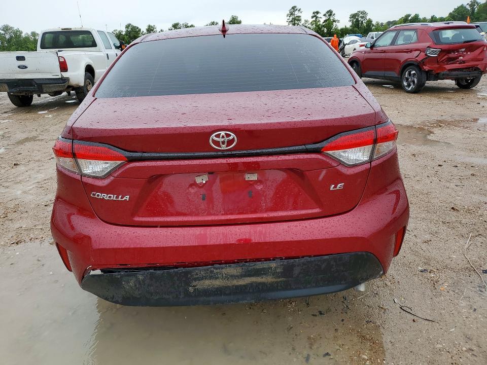 2025 Toyota Corolla VIN 5YFB4MDE9SP283517 COPART salvage auction — WATER/FLOOD, Tx - Salvage Vehicle Title, sold $9,100 on 2026-07-21 (photo 6)