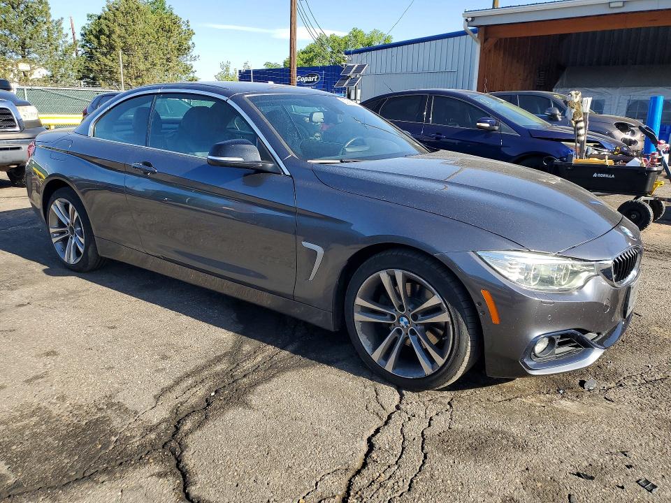 2014 BMW 4er VIN WBA3T1C55EPS98512 COPART salvage auction — UNDERCARRIAGE, Co - Public - Salvage Title, sold $6,400 on 2026-07-28 (photo 4)