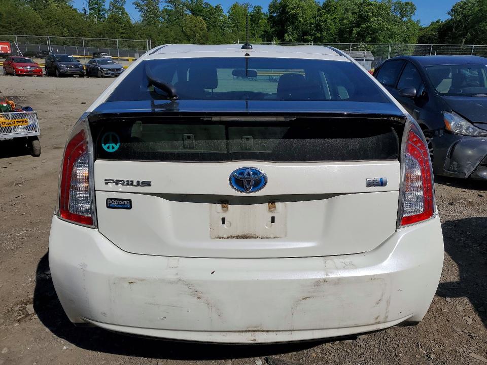 2013 Toyota VIN JTDKN3DU2D1663059 COPART salvage auction — MINOR DENT/SCRATCHES, MD - CERT OF SALVAGE > 75% DAMAGE, sold $3,200 on 2026-07-07 (photo 6)