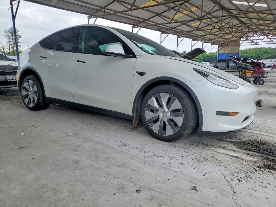 2023 Tesla VIN 7SAYGDEE8PA083117 COPART salvage auction — FRONT END, Ga - Cert Of Title-Salvage, sold $3,500 on 2026-07-23 (photo 4)
