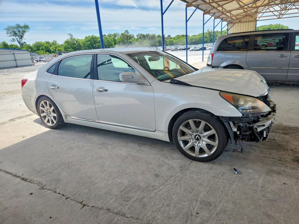 2013 Hyundai VIN KMHGH4JH3DU072498 COPART salvage auction — FRONT END, Ga - Cert Of Title-Salvage, sold $2,100 on 2026-07-30 (photo 4)