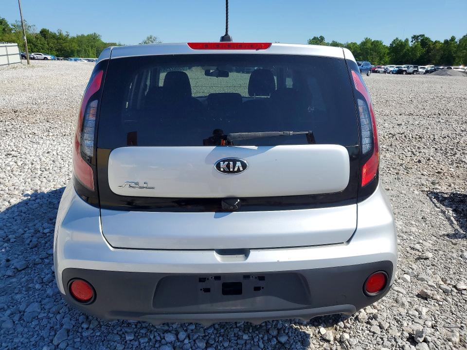 2019 Kia Soul VIN KNDJN2A20K7014881 COPART salvage auction — VANDALISM, Oh - Certificate Of Title, sold $3,900 on 2026-07-14 (photo 6)