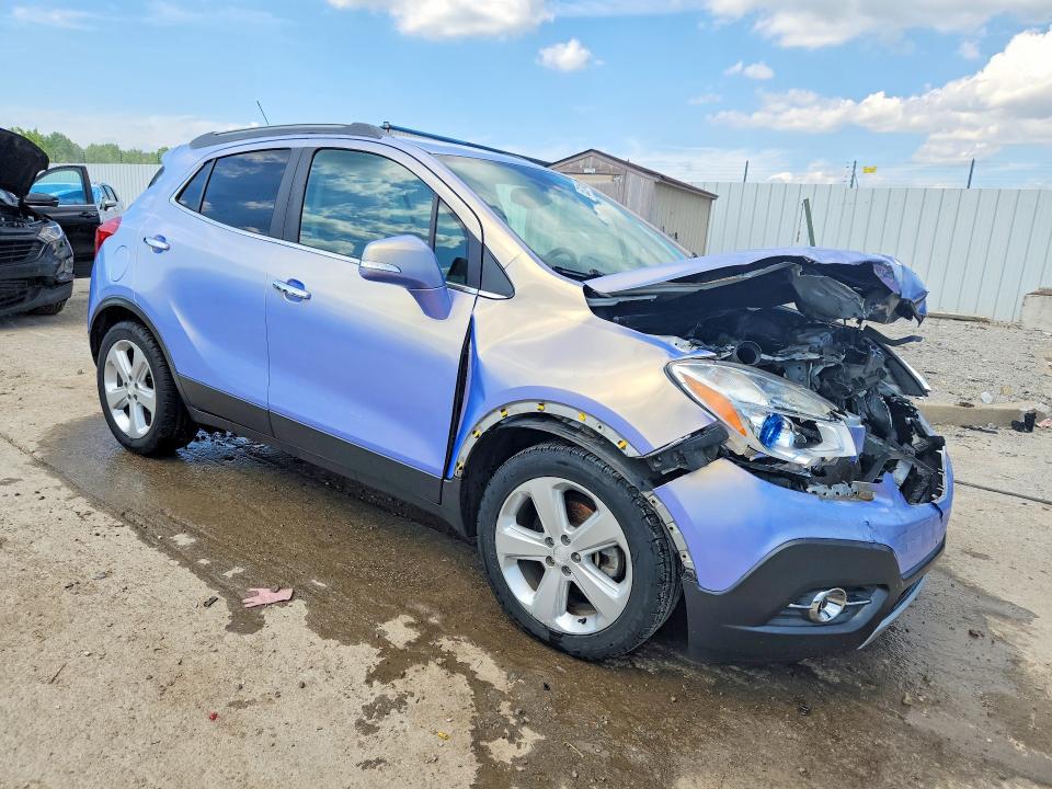 2015 Buick Encore VIN KL4CJFSB4FB222852 COPART salvage auction — FRONT END, Ky - Bill Of Sale/Part Only/No Titl, sold $725 on 2026-07-16 (photo 4)