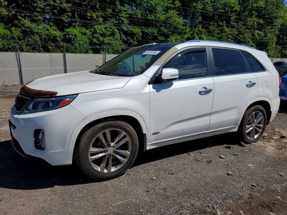 2014 Kia Sorento VIN 5XYKWDA7XEG527071 COPART salvage auction — REAR END, PA - CERTIFICATE OF SALVAGE, sold $2,700 on 2026-07-13 (photo 1)